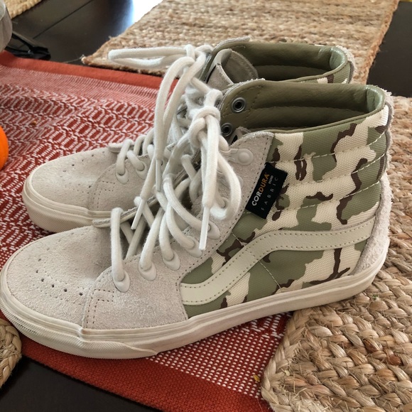 Vans | Shoes | Vans Sk8hi Cordura Desert Camo | Poshmark